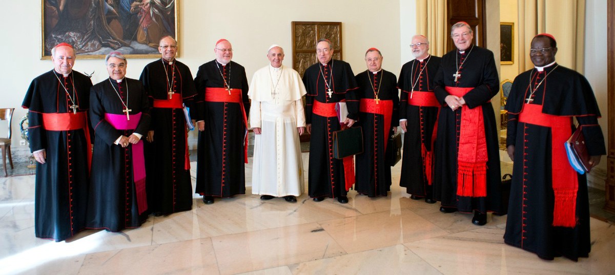 Resultado de imagem para C9, conselheiros do papa Francisco