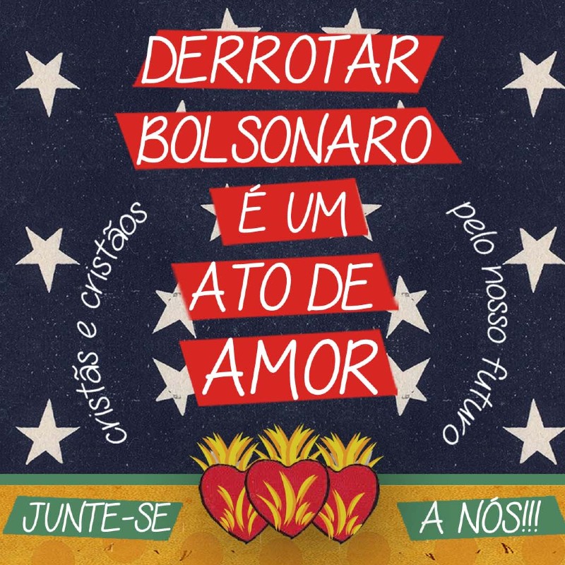 Quem está mais de acordo com os valores cristãos: Bolsonaro ou