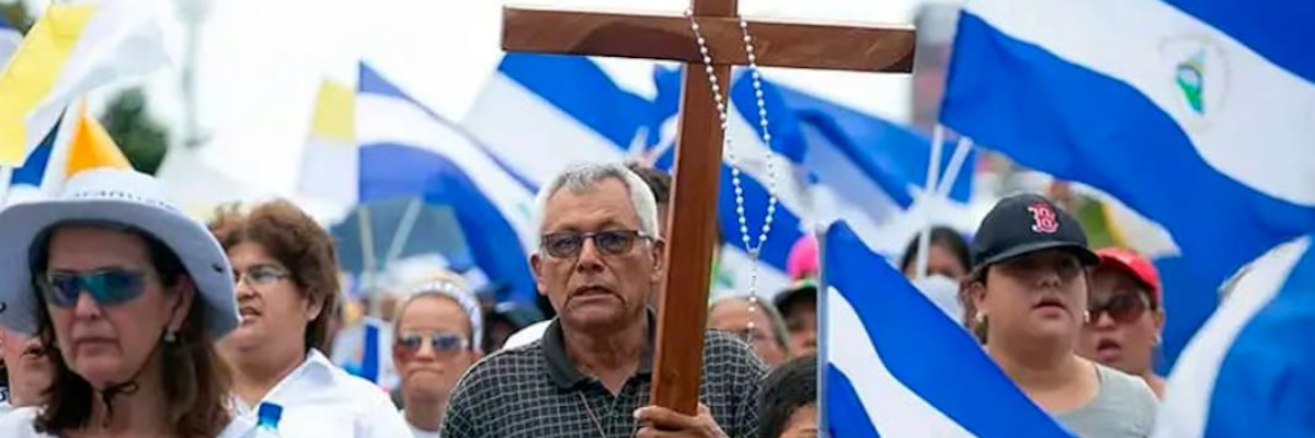 Em nome de Deus, cesse a repressão” na Nicarágua