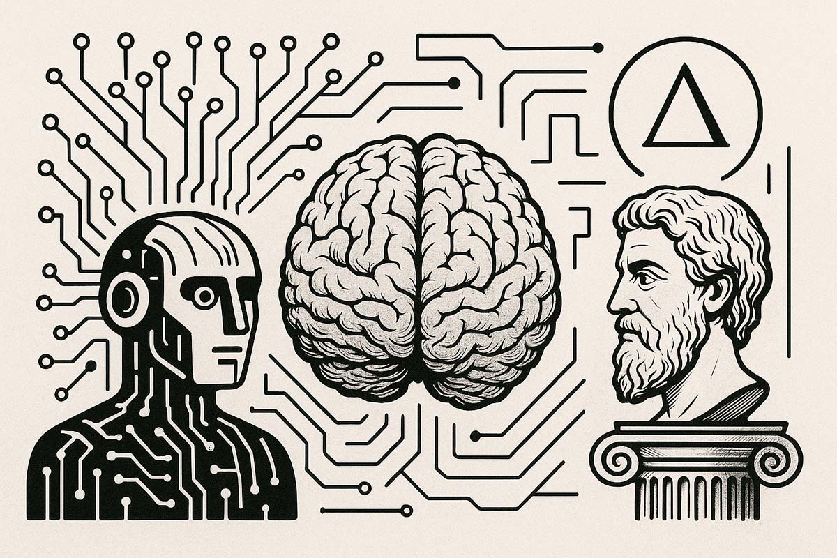 Mudança epocal promovida pela Inteligência Artificial e seus usos deve ser balizada por critérios éticos, inseparáveis da Filosofia; contra a captura pela lógica da eficiência, inovação e lucro, a aplicação das tecnologias necessita de responsabilidade moral
