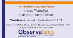 Oficina - Trabalho e as Políticas Públicas